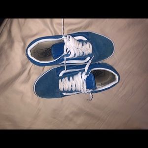 Blue old school vans